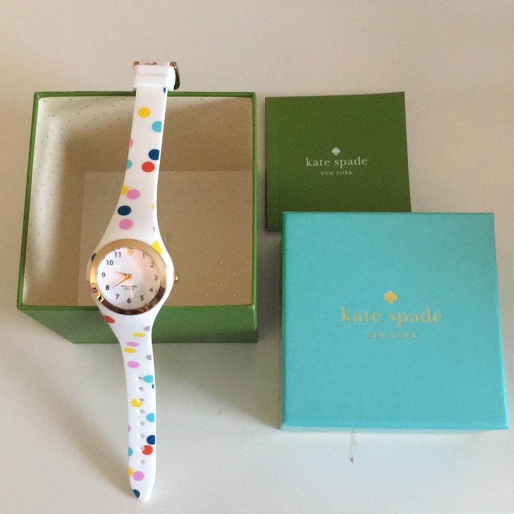 Kate Spade ♠️ Rumsey silicone watch (needs battery)